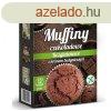 Celiko muffin lisztkeverk tcsokold darabokkal s pudingg