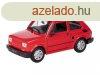 Makett aut, 01:21 PRL Fiat 126p piros.