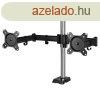 Arctic Z2 Gen 3 Desk Mount Dual Monitor Arm with USB Hub Bla