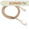 Canyon CNS-MFIC3GO USB2.0 Lightning kbel 1m Gold
