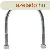Horganyzott kengyelcsavar anyval 35 x 80 mm
