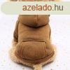 Meleg s knyelmes kutyapulver #Khaki - L