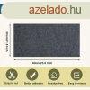 1 db ntapads macskakapar matrac #Stt Szrke - 29.97x59.