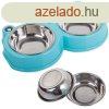 Dupla rozsdamentes tl kisllatoknak, 2 x 0,3l, kk