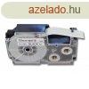 Casio XR-12WE1 PT-12WE1 utngyrtott 12mm*8m feliratozszala