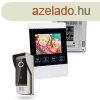 Kaputelefon szett video 4,3col 4 vezetkes 600TVL esvdvel
