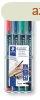 Alkoholos marker kszlet, OHP, 0,6 mm, STAEDTLER "Lumoc