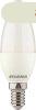 LED izz, E14, gyertya, 4,5W, 470lm, 2700K (MF), SYLVANIA &q