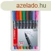 Alkoholos marker kszlet 0,4mm, STABILO OHPen S, 8 klf. szn