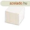 Kockatmb 8x8x6,5cm, ragaszts nlkli, transzparens tartba