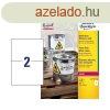 Etikett cmke, 210 x148mm, idjrsll poliszter 2 cmke/