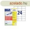 Etikett cmke, 70x37mm, univerzlis, 65 lap, 24 cmke/lap Av