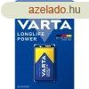 Elem 9V 6LR61 Longlife Power 1 db/csomag, Varta