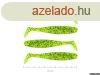 Reiva Flat Minnow Shad Gumihal Zld Flitter 10cm 4db/csomag