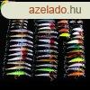 56 db-os Topwater Minnow horgszcsali kszlet