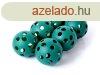 SMJ Floorball labda szett 6 db-os Zld PRO-SPORT