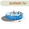 Steel Pro Max medence - 366 x 76 cm, szivatty, ltra