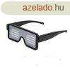 LED party szemveg animcikkal