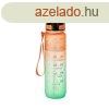 Motivcis kulacs 1000 ml #Narancssrga tmenetes