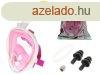 Teljes sszecsukhat snorkel maszk S/M rzsaszn