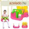 Gyermek kerti hinta 3in1 - rzsaszn