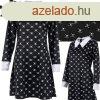 Wednesday Addams gyerek jelmez, M mret - 115-125cm