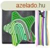 Szenzoros jtk szilikonbl Zld csillag (SENSORY-STAR)