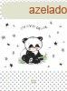 Babastar puha pelenkz lap 50*70 cm - szrke panda 