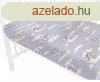 Baby Shop 60*120 cm pamut,gumis leped - szrke srkny