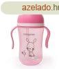 Cangaroo Cup Bunny szvszlas pohr 300 ml 6h+ rzsaszn