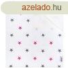 New Baby pelenkz altt flanell csillagok rzsaszn