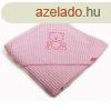 Vaganza frdleped Waffle 70X70cm rzsaszn hmzett maci