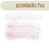 Kikkaboo etetkanl szilikon tartban, 2db - pink