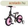 Chipolino Max Bike bicikli segdkerkkel - Pink