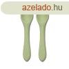 Lorelli Szilikon kanalak, 2 db - fresh green