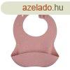Canpol babies Szilikon elke zsebbel, DOTS - pink
