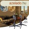 gitest LED projektor, jszakai dekor kivett Fld, Hold s