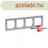 Legrand Suno ngyes keret csiszolt alumnium, Legrand 721564