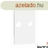 Bticino Living Now TV csatlakoz aljzat burkolat, 2 modul, f