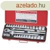 Genius crowafej kszlet, metrikus+colos, 3/8", 32 darab