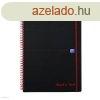 Spirlfzet Oxford Office Black &#039;n Red, A/5, vonala