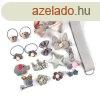 Hajcsatt szett (18 darabos) #Ezst