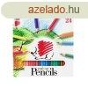 Sznes ceruza kszlet, hatszglet Sni Ico 24 klf. szn