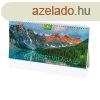 Kpes asztali naptr Termszet 320 x 150 mm, fehr lapokkal 
