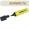 Szvegkiemel 2-5mm, vgott Edding 345 srga