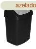 Horse Curver SWING BIN, 15L, 24,8x30,6x41,8 cm, fekete , sz