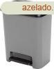 KIS Compatta, 25L, fekete/tisztt, 28x38x43 cm, szemetes