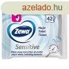 Toalettpapr nedves 42 lap/csomag Zewa Pure
