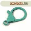 Karabner kapocs - trkiz zld - 35 x 24 x 5 mm