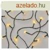 LED karcsonyi fnyfzr, 5+8m, kl s beltri, meleg fehr,
